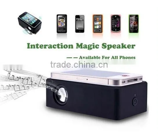 Various color selection enjoyable mini induction speaker