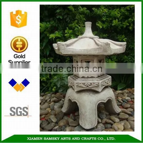 16"H Outdoor japanese garden lanterns