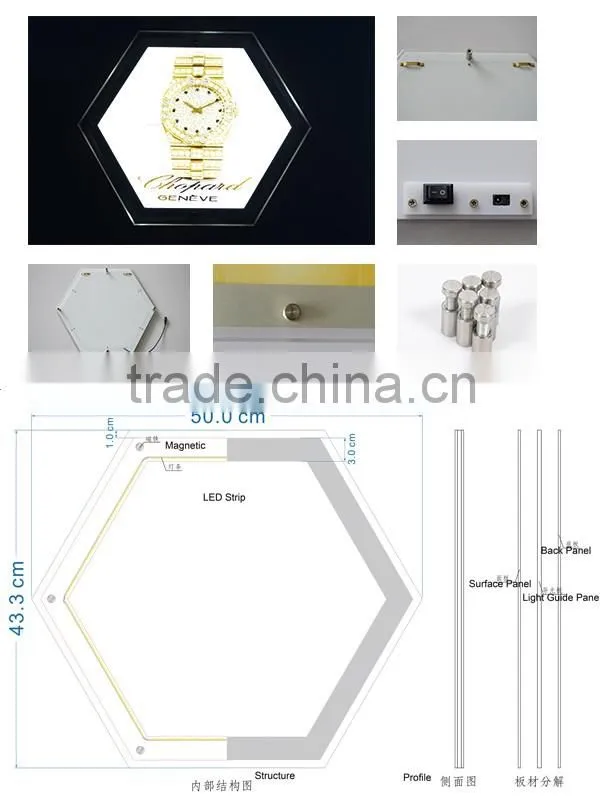 crystal chandeliers frames advertising