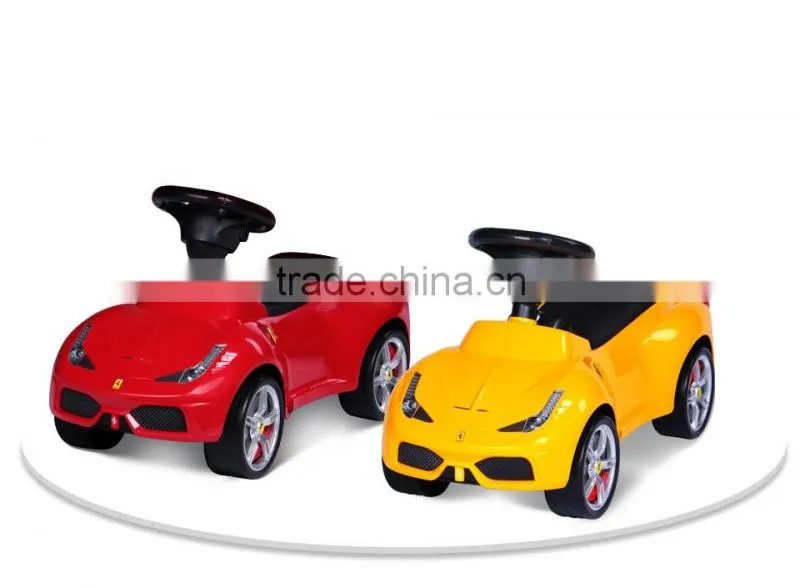 Rastar toy shopping Ferrari licensed ride on car baby walker toy car