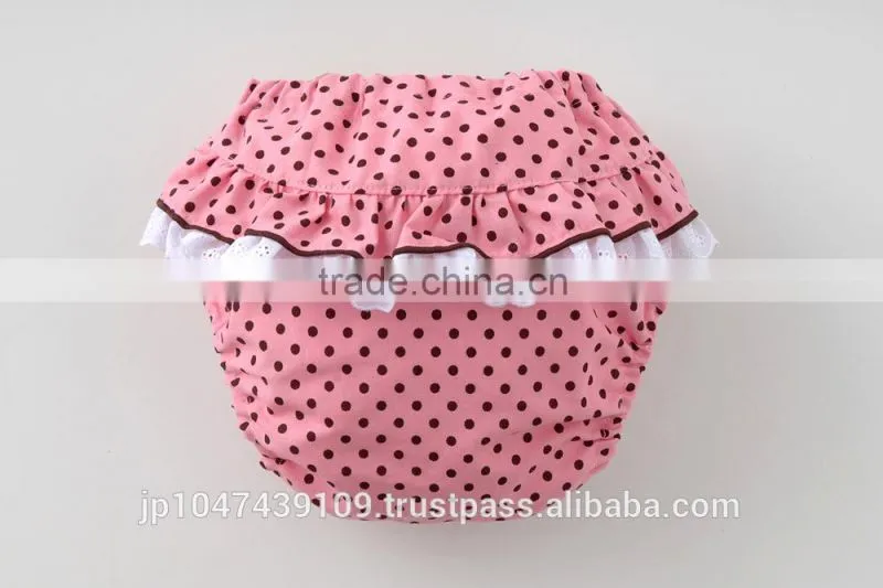 made in Japan products high quality polka dots diaper cover baby nappies wholesale for hot selling item