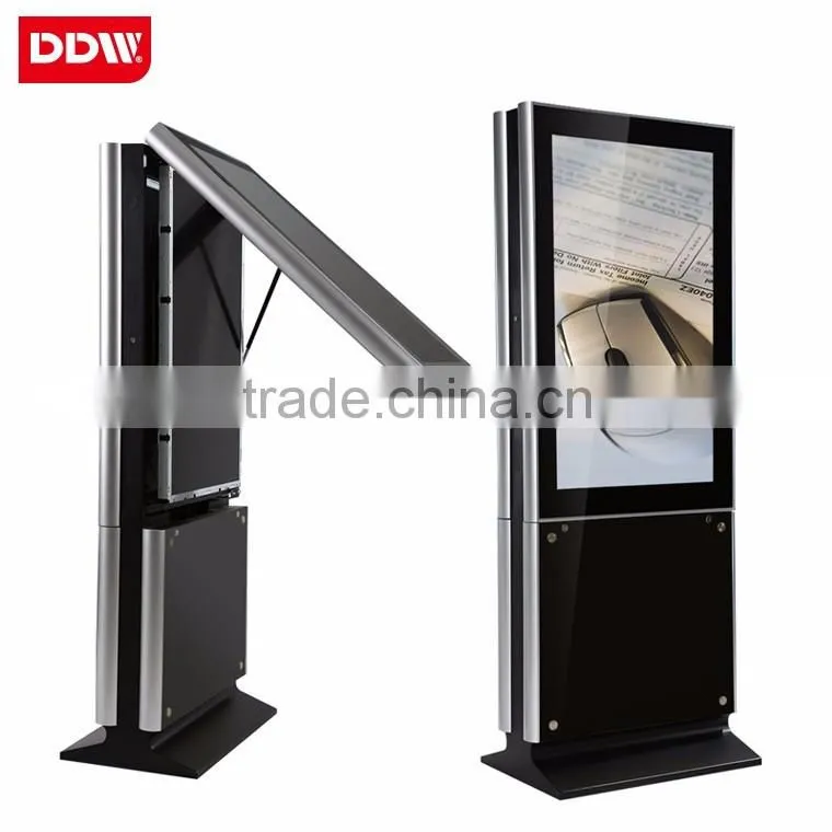 55'' Floor stand Dual side advertising player digital poster/Touch panels/Marketing design