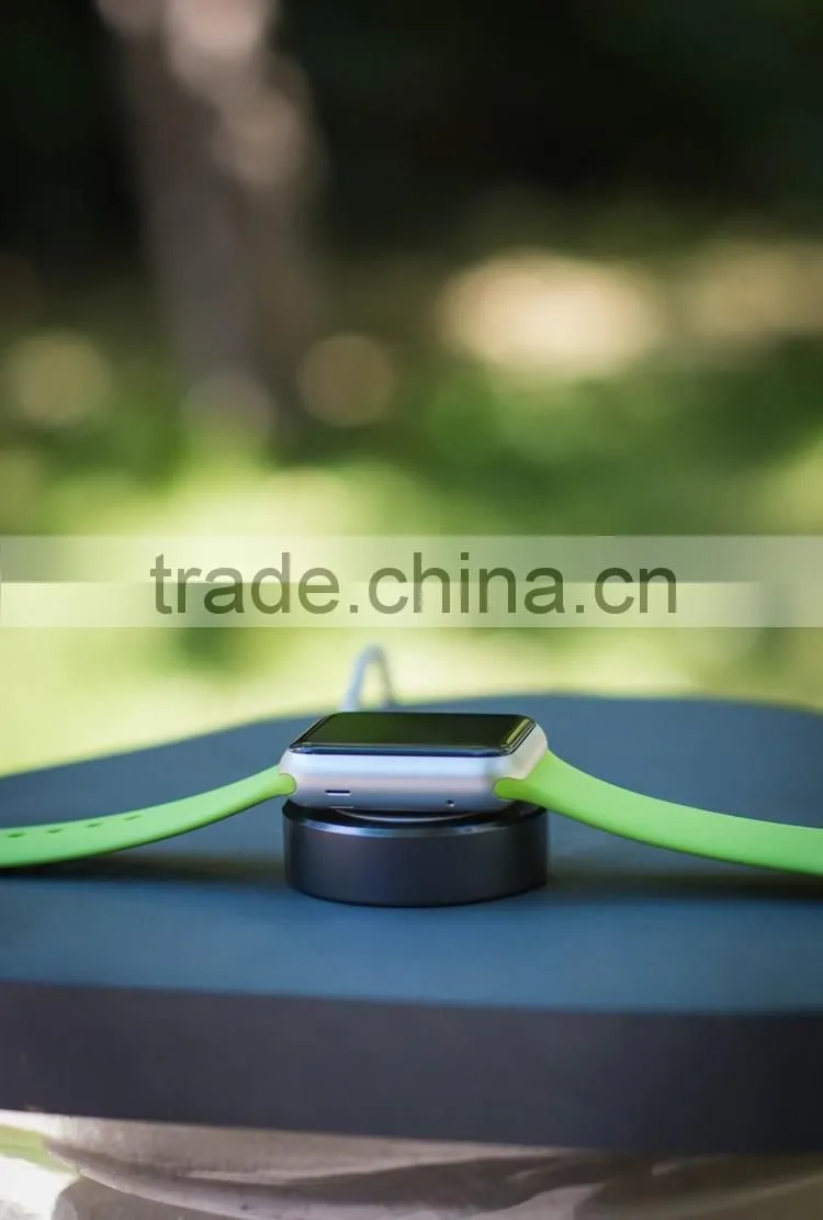 2015 hot selling portable mini metal stand for apple watch, for Apple watch charging stand 38mm & 42mm