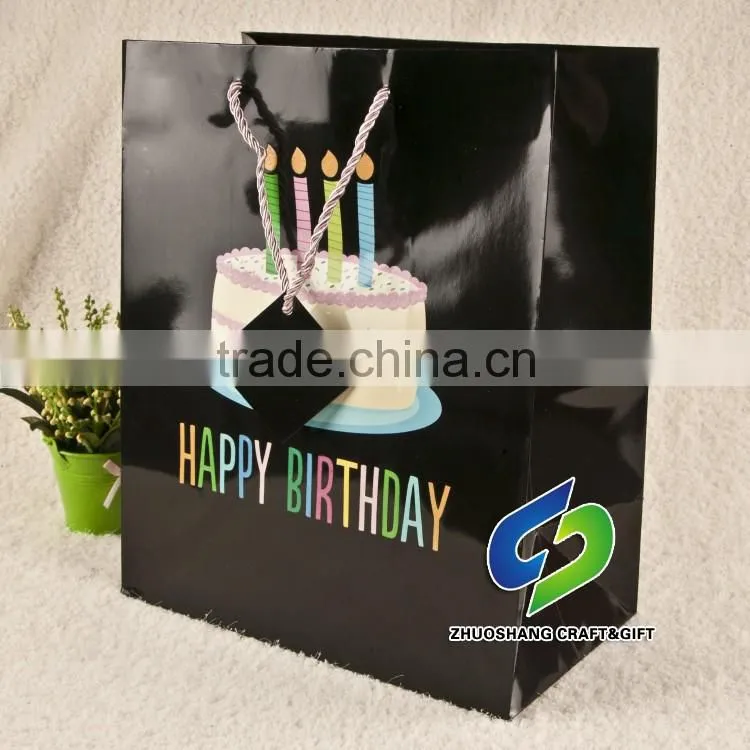 Promotional nice printed gift paper bags