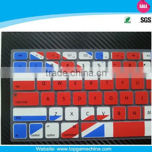 Flag of UK Design For Macbook air 13" 15"silicone keyboard protector cover