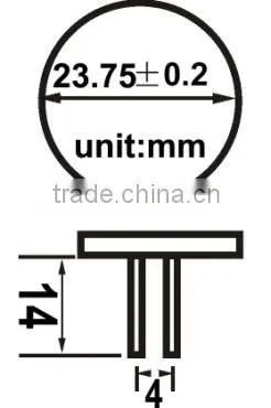 ce rohs back-pin 6leds SMD 5050 led g4 12v 1w