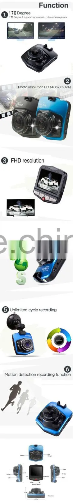 Car video usb car reverse camera,dash cam 2015