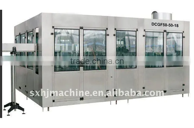 Stainless steel glass bottle beer filling and sealing machine