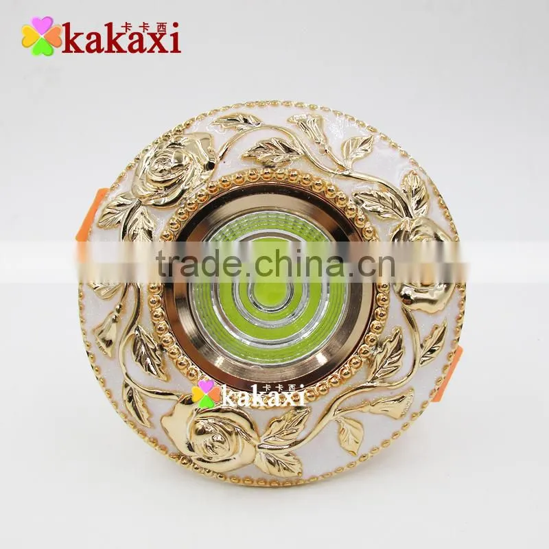 2015 Best-selling European LED LED Downlight 3W 5w COB LED Ceiling Light Spotlights
