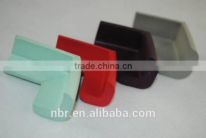 nbr baby safety rubber foam corner protector corner guard