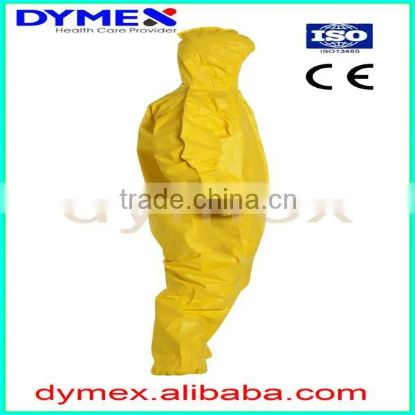 Yellow Non Woven Fabric Disposable Surgical Coveralls