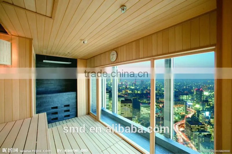 luxury steam sauna wood cabin