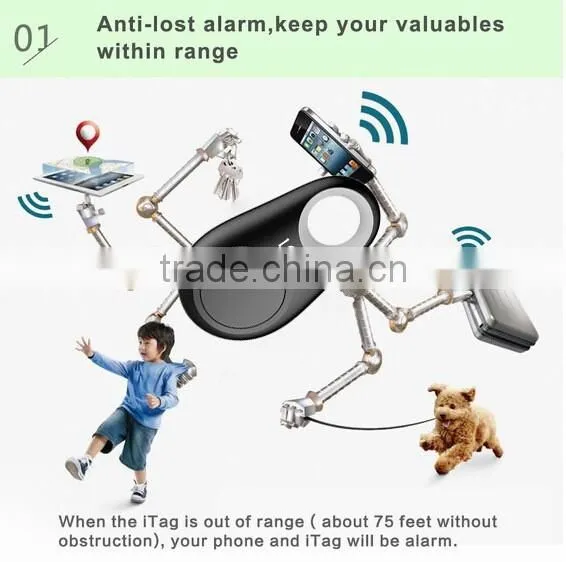 2016 newest Hot Design Small wireless key finder Wireless Bluetooth 4.0 Anti Lost Alarm Tracker Key Finder