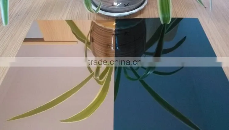 gold silver colored mirror aluminum coil for channel letter