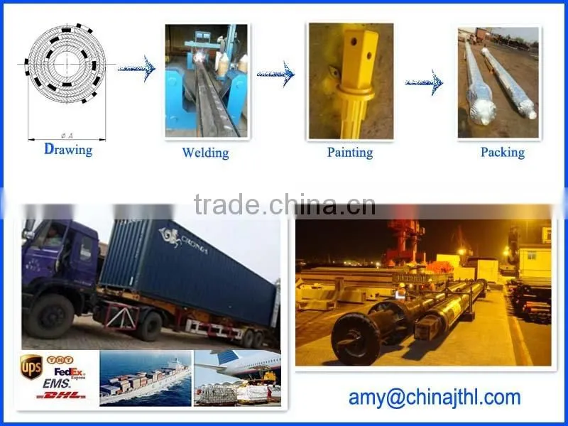 Construction Machinery rotary drilling rig Parts drilling krlly bar