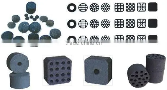 ON SALE Shishi briquetting press(material is charcoal powder) making shisha