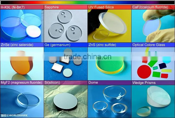 Custom optical sapphire glass windows