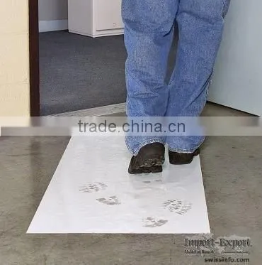 white sticky Mat,30 layers ,cleaning dust sticky mat/easy clean mat