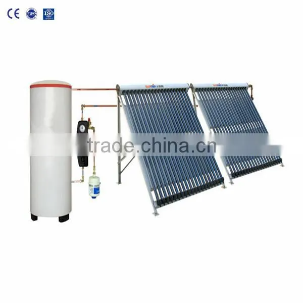 separate pressure heat pipe solar hot water heater