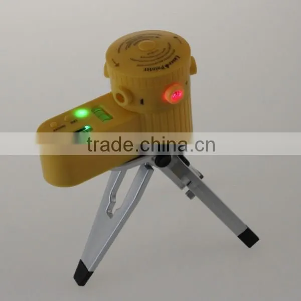 Using Plastic Multifunction New Laser Level Leveler Tool with Tripod Useful