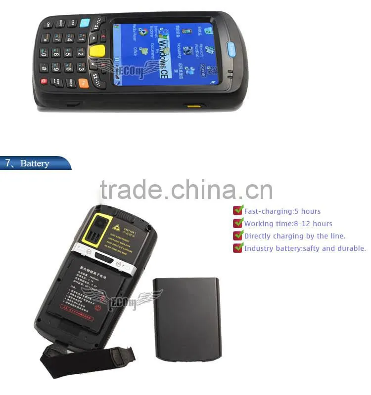 China Manufacturer Wifi 1D Barcode Scanner Wireless Handheld PDA
