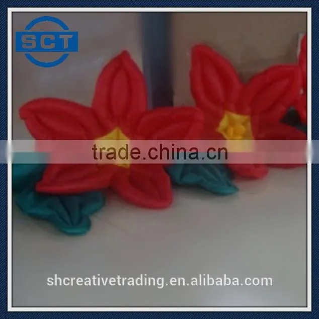 6m Promotional Red Inflatable Flower Chain for Sale