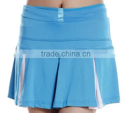 custom ladies dry fit cheerleading skirt