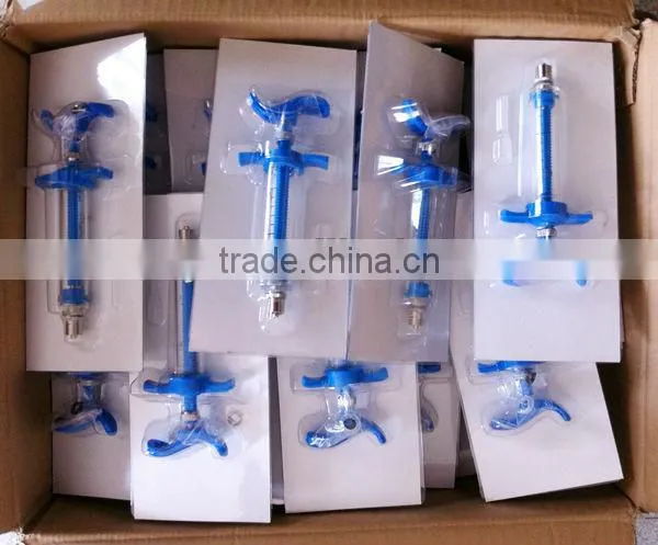 TPX plastic steel injector high quality guarantee plastic syringe