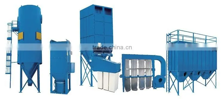 dust collector filter for large flow dust collection