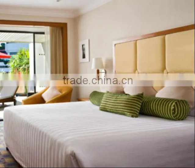 hotel decoration bed skirt and bed runner
