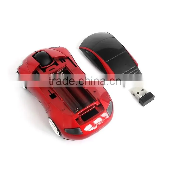 For PC Laptop 2.4GHz Optical 3D Car Shape Mouse wireless
