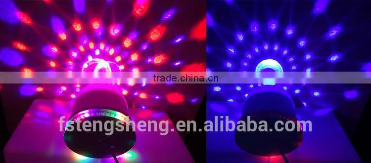 Magic color effects christmas led crystal ball indoor lighting