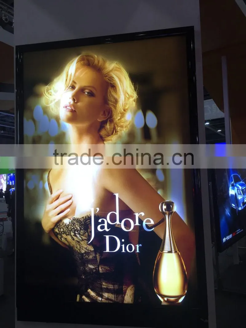Custom banner Good quality backlit pet film cosmetic banner