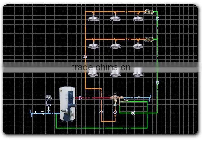 Solar Water Heater 1000 Liter Valve