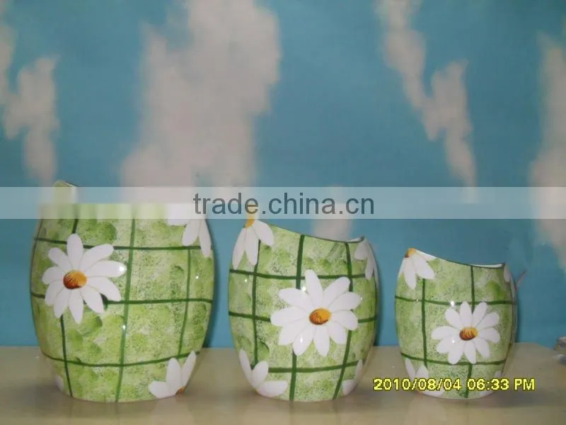 ceramic flower pot planter