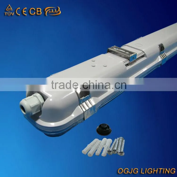 2014 new triproof light 5ft LED ceiling lights waterproof