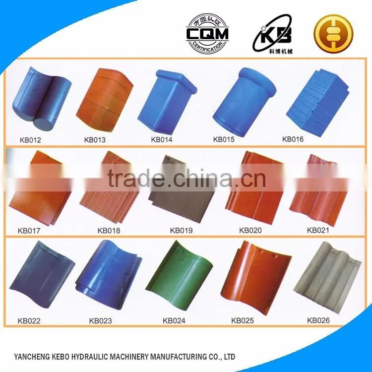 Unique products to buy new design glazed roof tile making machine