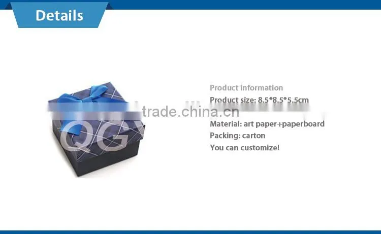 manufacturer cheap high quanlity gift wrap box for watch