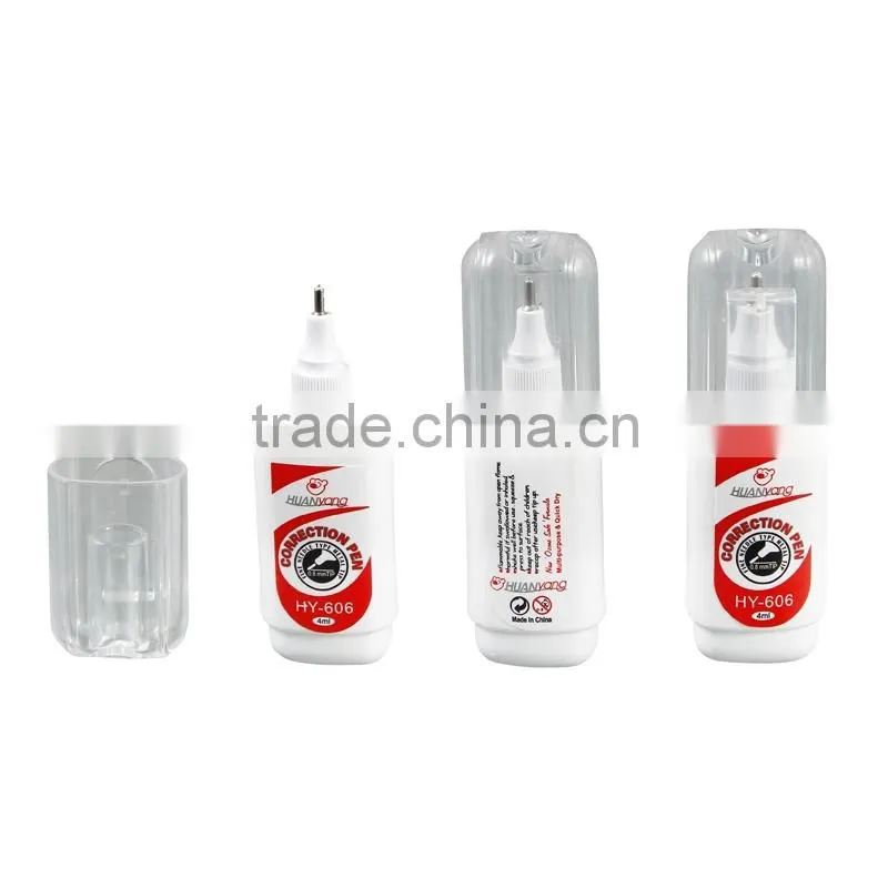 yiwu china pen correction liquid fluid in fluid corrector HY-606mini