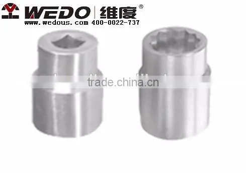 WEDO tools; High quality Titanium Alloy 1/2" Sockets; Die forged; Incorrodible;China Manufacturer;OEM service; DIN Standard