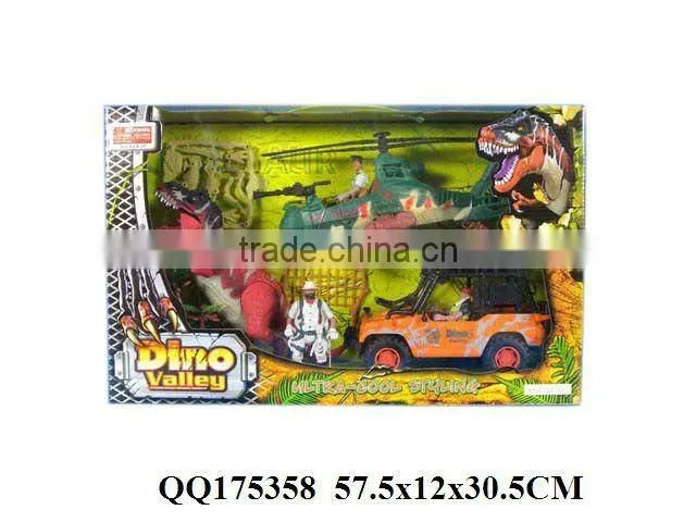 Funny dinosaur play set