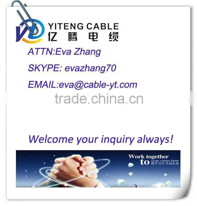 single core cooper conductor welding cable made in China 2015 hot sale