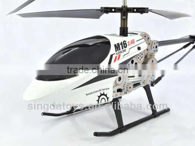 New Arriving!M16G 2.4G 3.5CH RC Flying Wing Wheel Helicopter