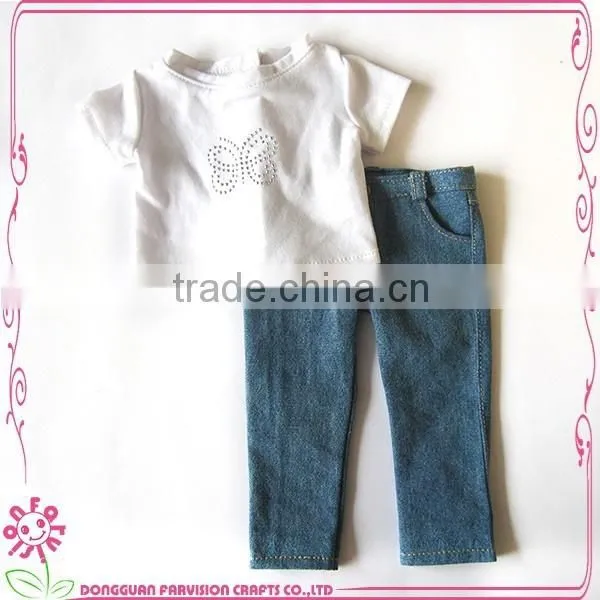 China supplier 18 inch vinyl doll outfit