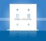2Gang PC Material Wall Switch Plate Faceplate