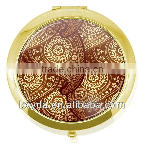black and white compact mirror/ mix color compact mirror