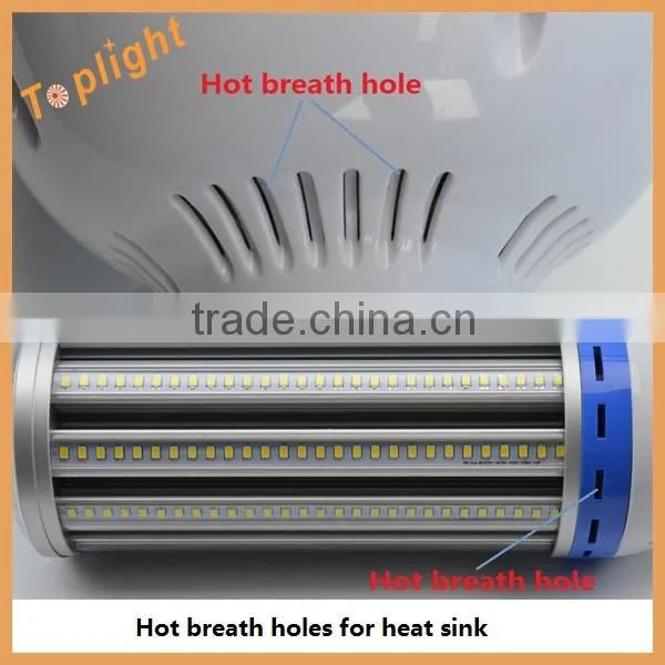 2016 newest design E27 E39 E40 high power LED bulb light Aluminum Alloy 80W 100W 120W LED corn light bulb 360 degree