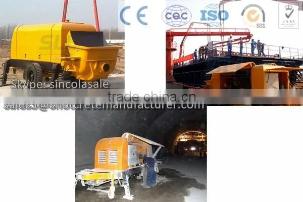 High Quality Small concrete pumping equipment