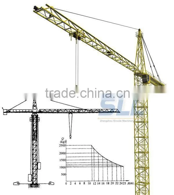 2016 machinery equipment tower crane