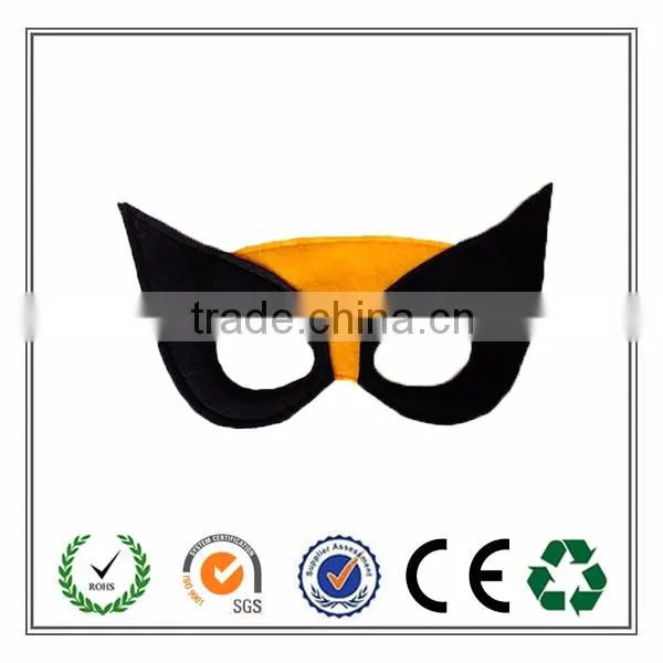 Bulk Buy from China Halloween Dress Ball Felt Eye Mask for Sale